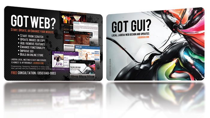 Print work by LiquidGUI Graphic